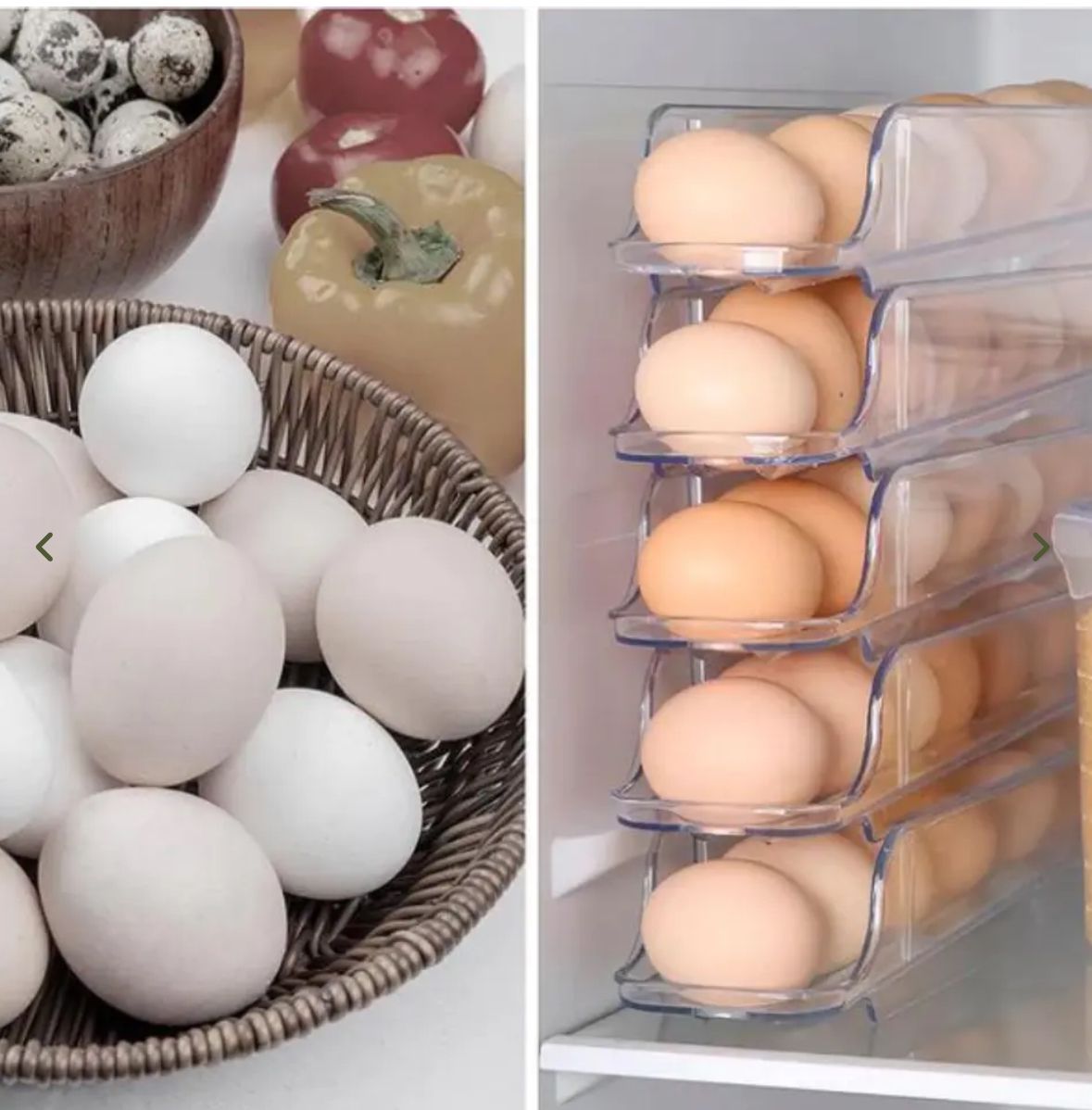 Miniatura 6 de Bandeja dispensadora huevos 3 niveles